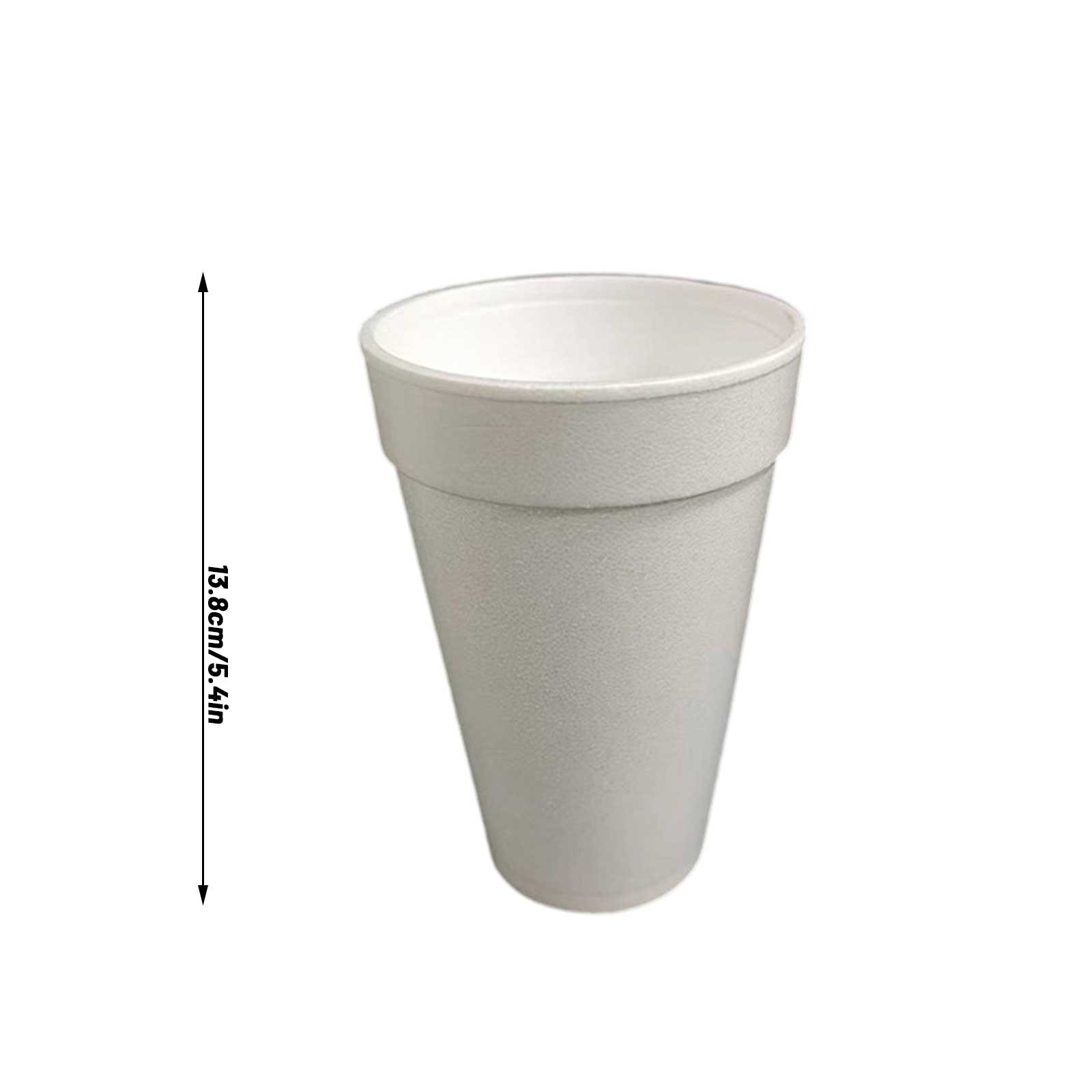 50 ชิ้นถ้วยกระดาษสีขาวแบบใช้แล - Coffee Tea And Company บทวิจารณ์และราคา