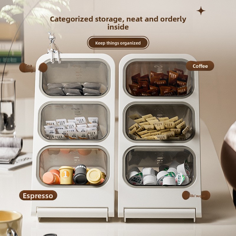 กล่องเก็บแคปซูลกาแฟหลายชั้น กล - Coffee Tea Break บทวิจารณ์และราคา
