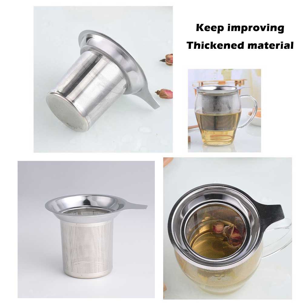 ที่กรองชาสแตนเลสตาข่ายชงชาที่จ - Coffee Leaves Tea บทวิจารณ์และราคา